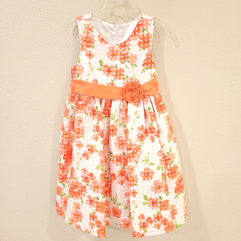 American Princess Floral spring dress size 6